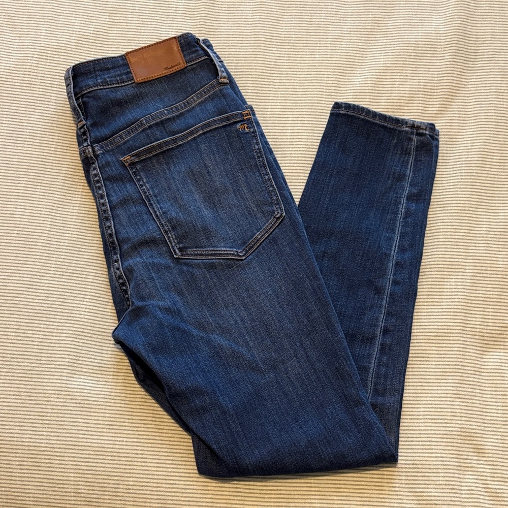 Madewell curvy high-rise skinny 28 women’s Blue Denim Jeans